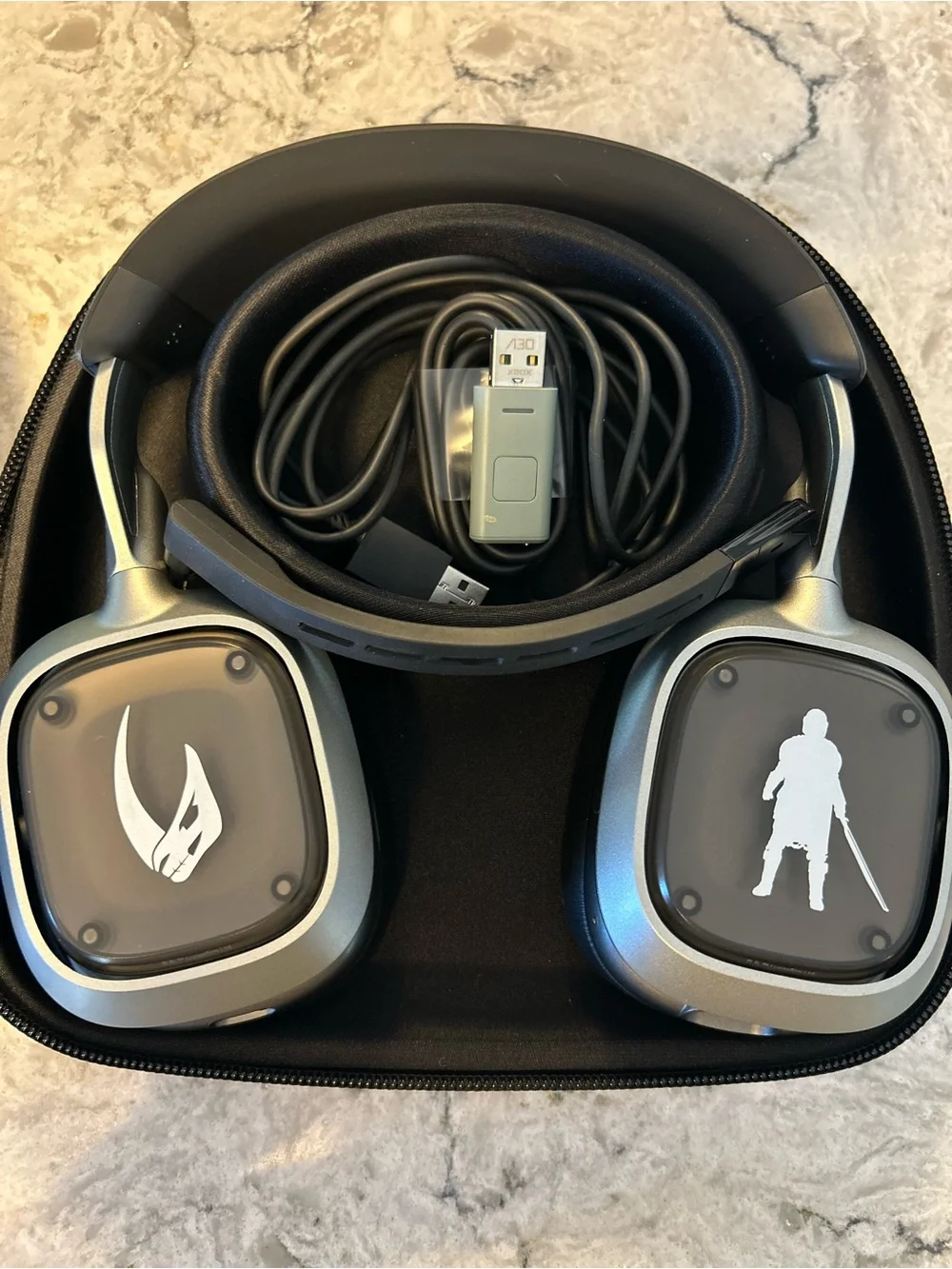 Logitech Mandalorian Gaming Headset - Silver & Black